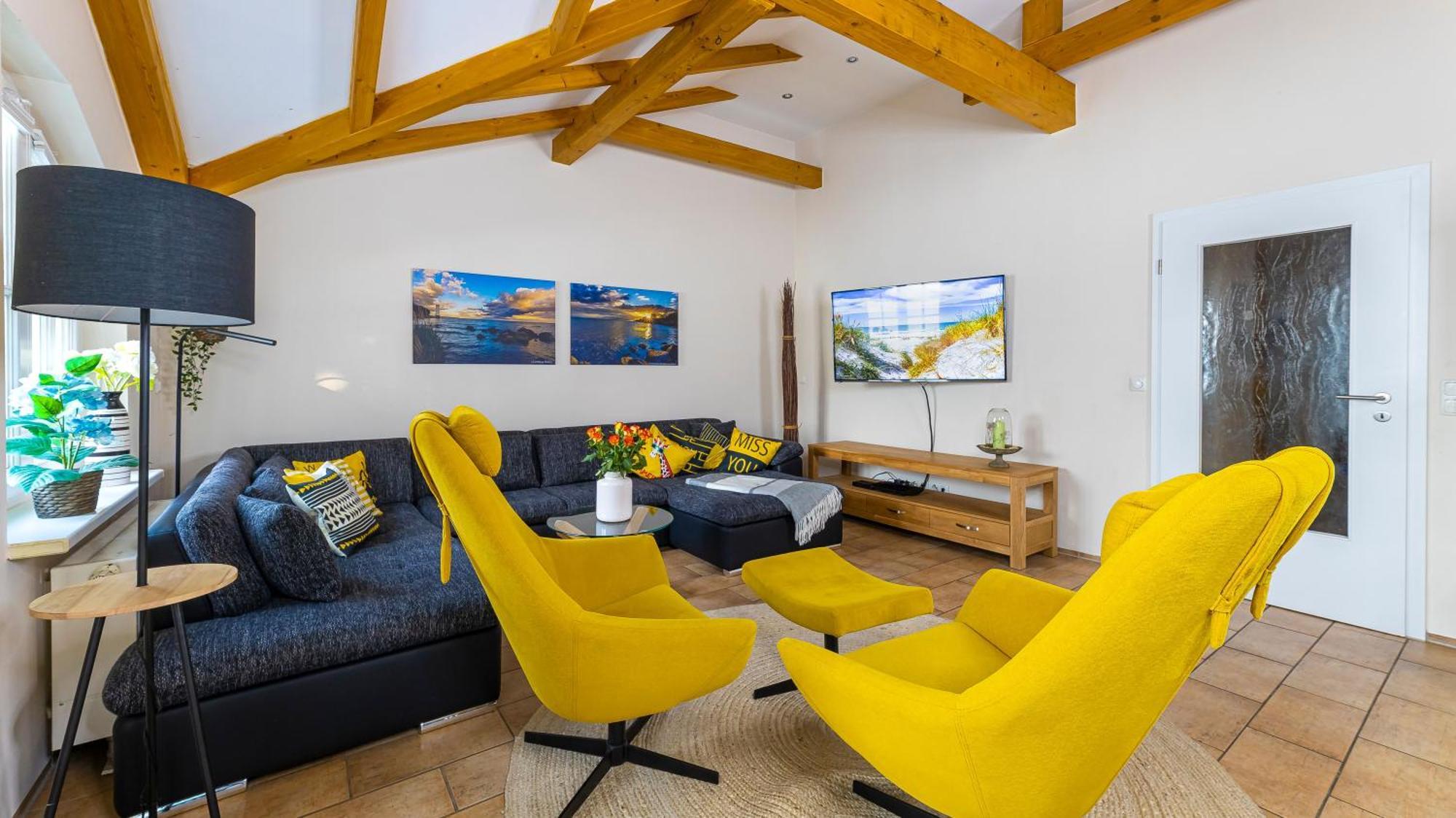 Haus Seeblick Mit 9 Wohnungen Alt Reddevitz Экстерьер фото